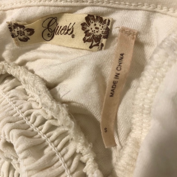 ⭐️ 2 for $30 ⭐️ Guess Embroidered Cotton Halter - Picture 5 of 5